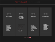 Tablet Screenshot of pierretorset.com